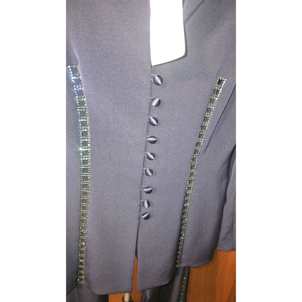 WOMAN'S SIZE:6/8 LOURDES CHAVEZ 100%MONACO SILK 2PC SUIT SET**NEW WITH TAGS** - Picture 5 of 16